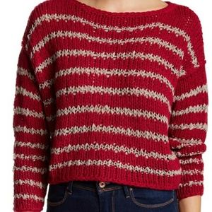 Free People Over and Easy Sweater XS EUC